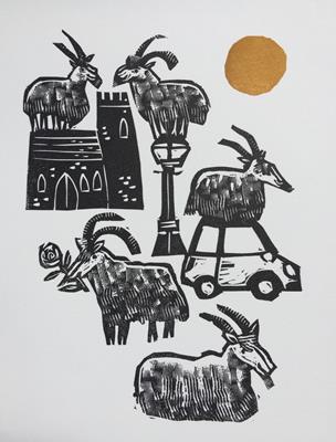 The Goats of Llandudno by Jazmin Velasco