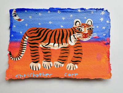 Tiger & Stars by Christopher Corr