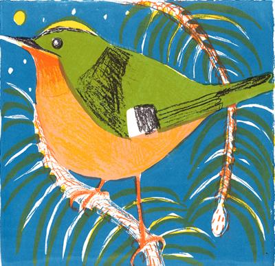 Goldcrest by Kittie Jones