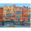 Venice, Grand Canal With Ca' da Mosto by Isobel Johnstone