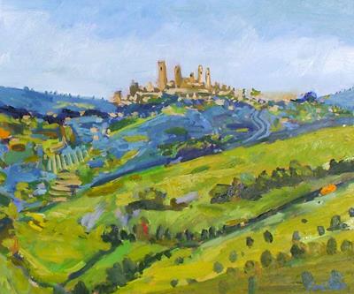 San Gimignano by Paul Finn