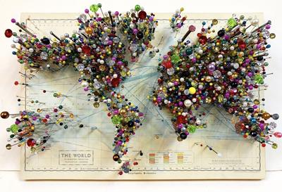 Fetish Map Of The World by Chris Kenny