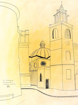 St Stephen Walbrook, London by Jonathan Christie