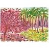 Rusty Pink Tree With Palms by Annabel Keatley