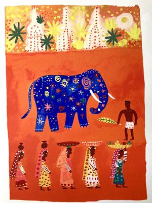 Blue Elephant by Christopher Corr