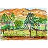 Glowing Golden Hills of Rajasthan by Annabel Keatley